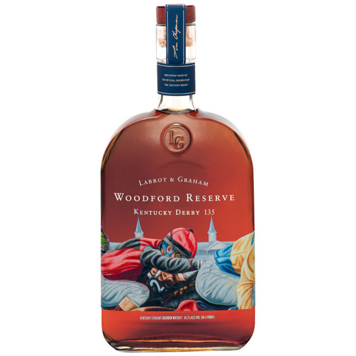 2009 Woodford Reserve Kentucky Derby 135th Edition Straight Bourbon Whiskey 1Lt.