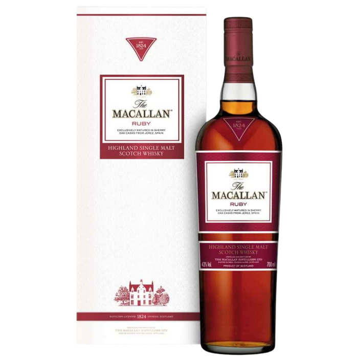 1824 Macallan Series Ruby Single Malt Scotch Whisky 750ml