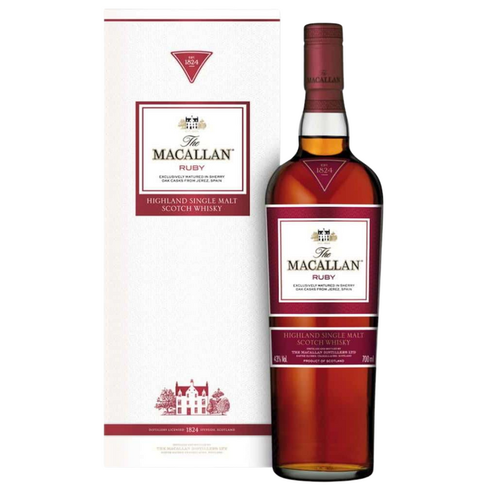 マッカラン MACALLAN 1824シリーズ ルビー 700ml 43% 希少 1824 マッカラン MACALLAN 1824シリーズ ルビー 700ml 43% 希少 1824