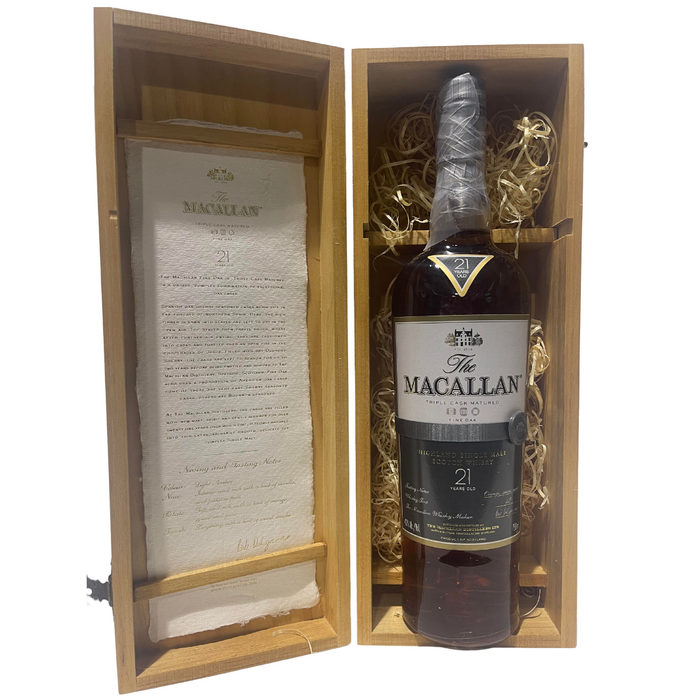 Macallan Fine Oak 21 Year Old Single Malt Scotch Whisky