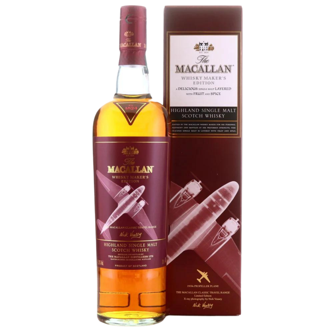 1930 Macallan Whisky Maker's Edition Propeller Plane Single Malt