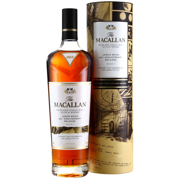 Macallan James Bond 60th Anniversary Decade V Single Malt Scotch Whisky
