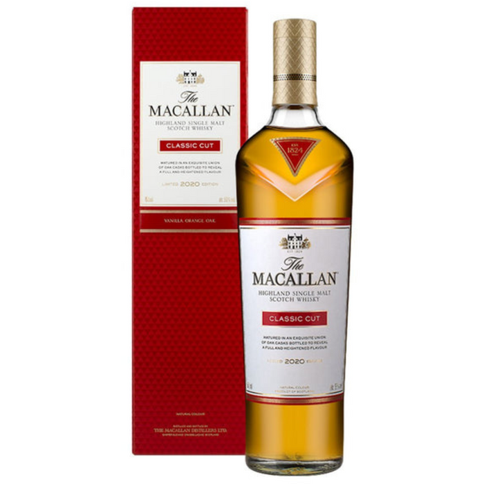 2020 Macallan Limited Edition Classic Cut Single Malt Scotch Whisky 700ml