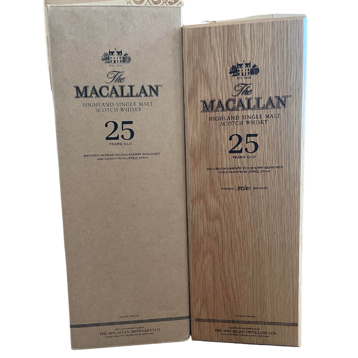 2022 Macallan Sherry Oak 25 Year Old Single Malt Scotch Whisky 750ml