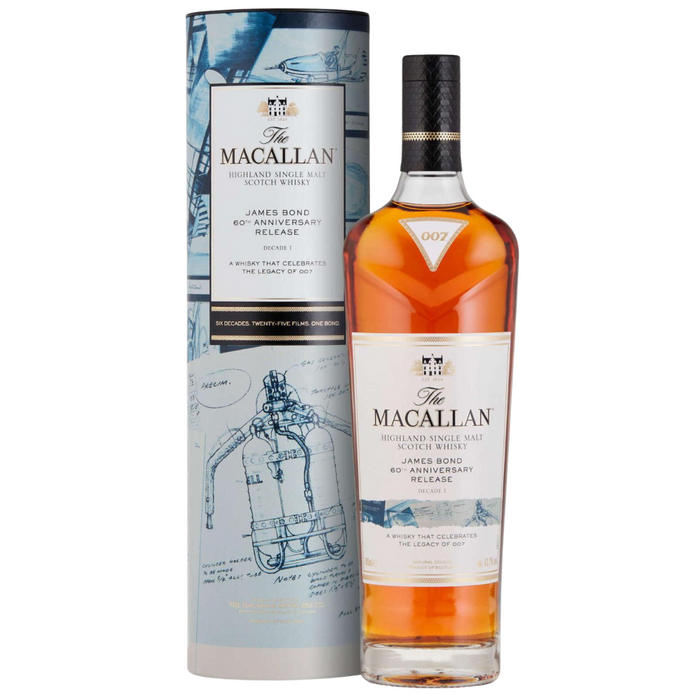 Macallan James Bond 60th Anniversary Decade I Single Malt Scotch Whisky 700ml