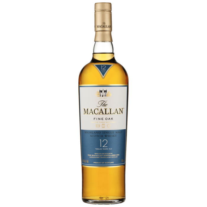 Macallan Triple Cask Matured Fine Oak 12 Year Old Single Malt Scotch Whisky 700ml