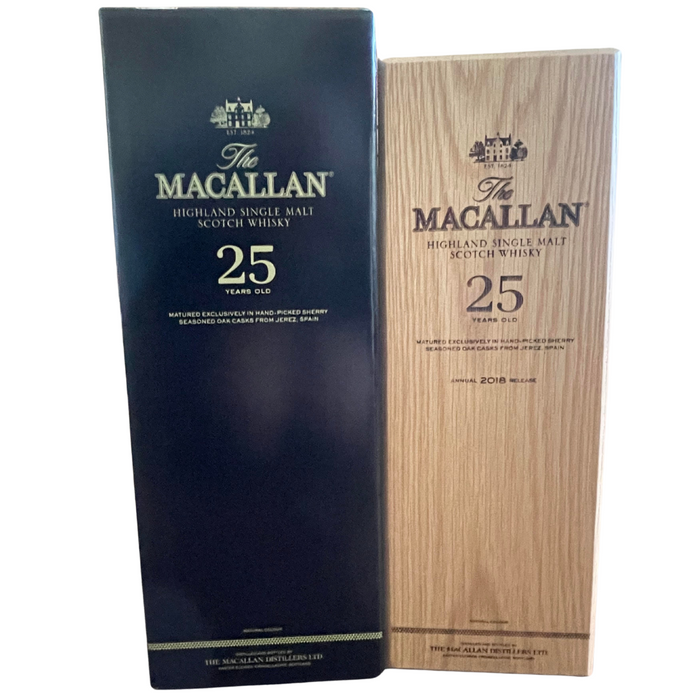 2018 Macallan Sherry Oak 25 Year Old Single Malt Scotch Whisky 750ml