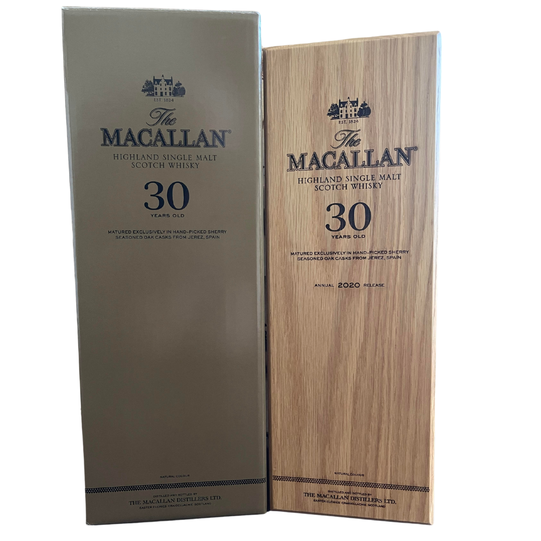 2020 Macallan Sherry Oak 30 Year Old Single Malt Scotch Whisky