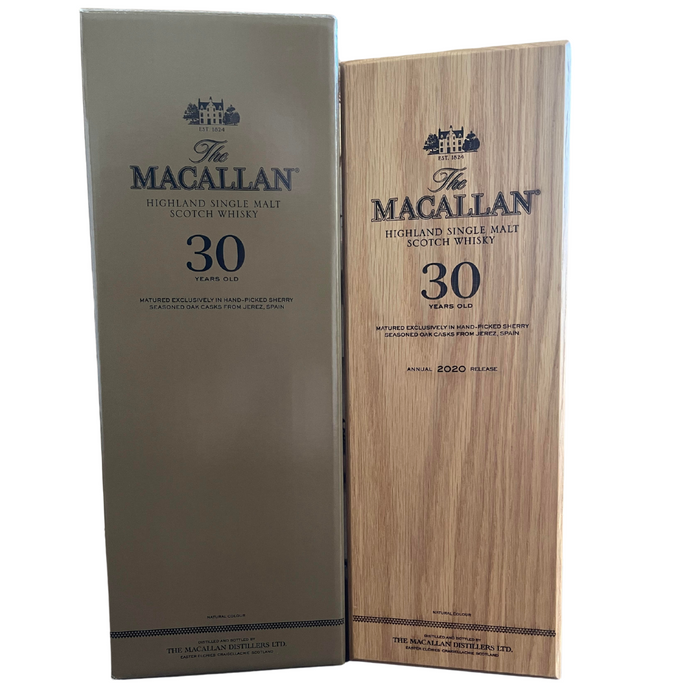 2020 Macallan Sherry Oak 30 Year Old Single Malt Scotch Whisky 750ml