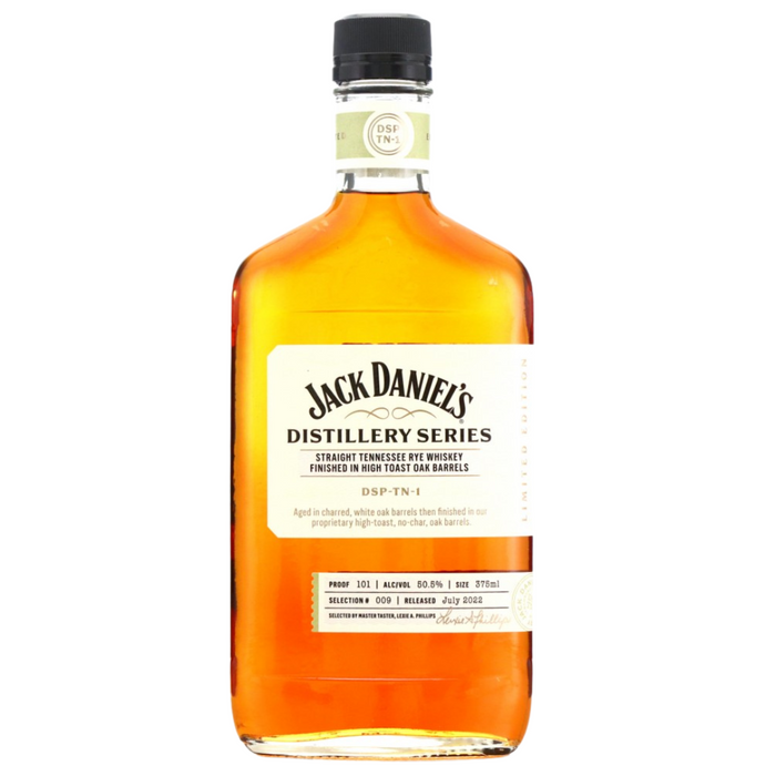 Jack Daniel's Series No. 009 High Toast Oak Barrel Finish Straight Tennessee Rye Whiskey 375ml