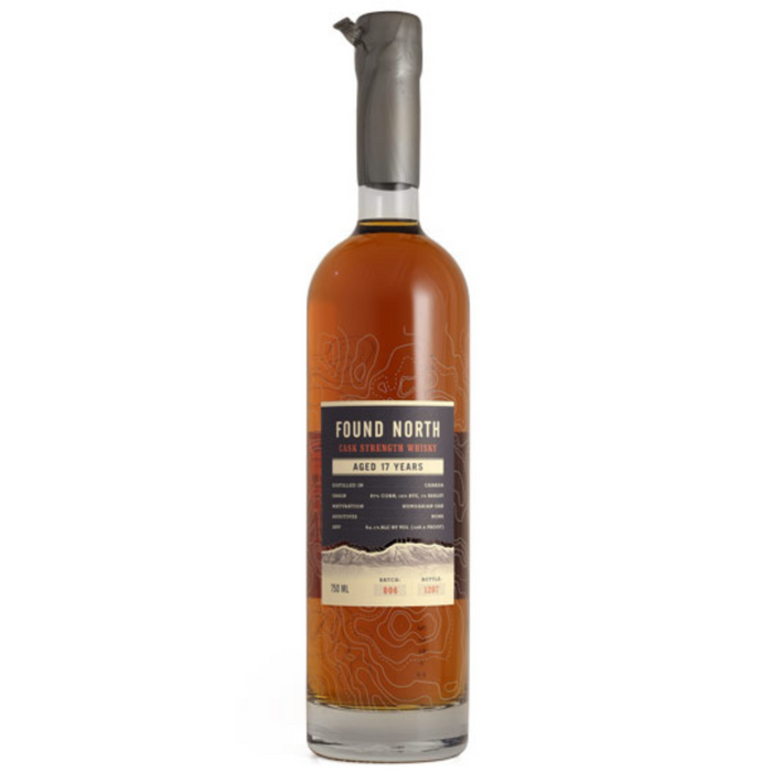 Found North 17 Year Old Batch 006 Cask Strength Whisky 750ml