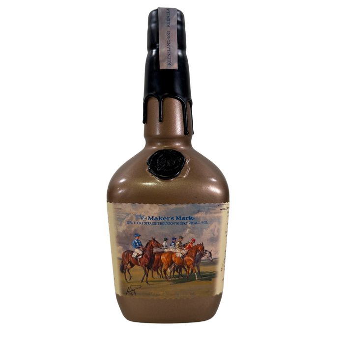 2021 Maker's Mark Black Keeneland Kentucky Straight Bourbon Whisky 1Lt
