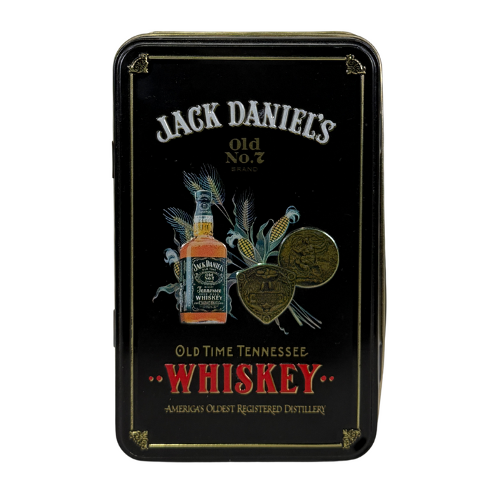 Jack Daniels Vintage Gift Tin Old No.7 Whiskey 50ml