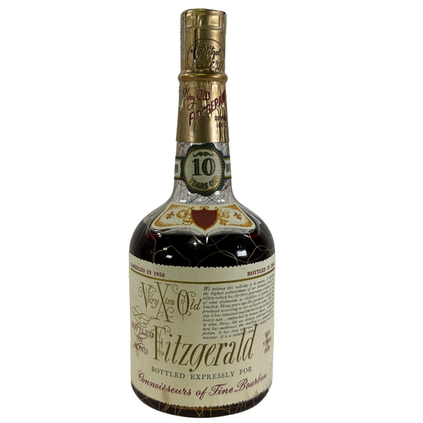 ウ*ー様 VXO Fitzgerald 10 Years Old 1958−19 1958 Old Fitzgerald Very Xtra Old 10 Year Old Straight Bourbon