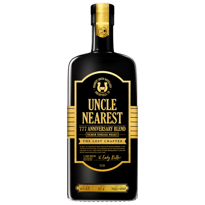 Uncle Nearest 777 Anniversary Blend Whiskey 750ml