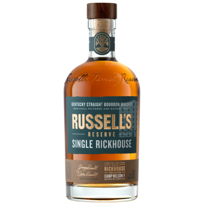 Russell's Reserve Single Rickhouse Camp Nelson F Limited Release Kentucky Straight Bourbon Whiskey 750ml