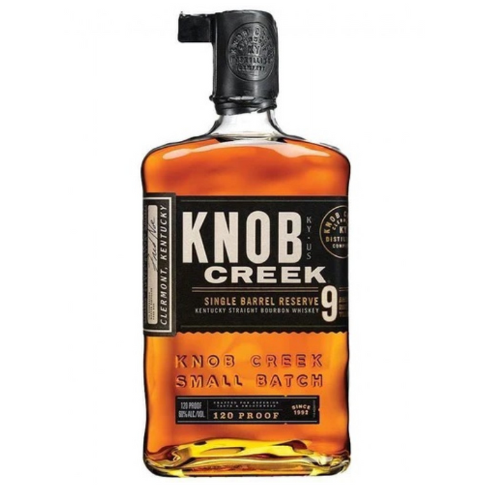 Knob Creek Single Barrel Reserve 9 Year Old Straight Bourbon Whiskey