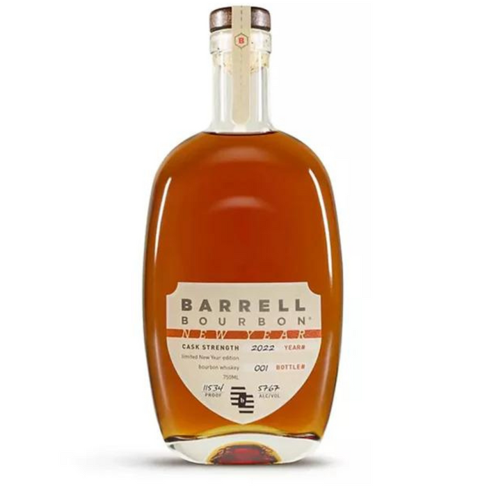 Barrell Bourbon 2022 New Year's Limited Edition Cask Strength Straight Bourbon Whiskey