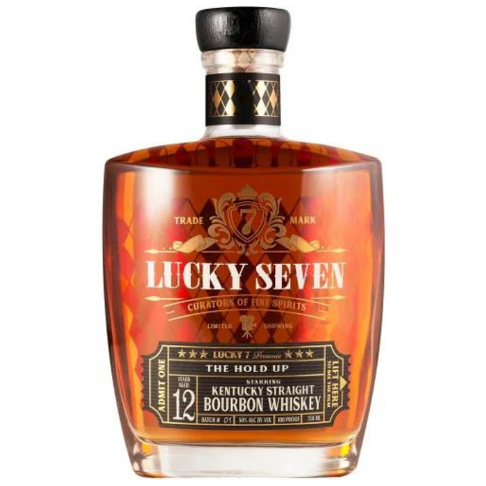 Lucky Seven The Hold Up 12 Year Old Kentucky Straight Bourbon Whiskey