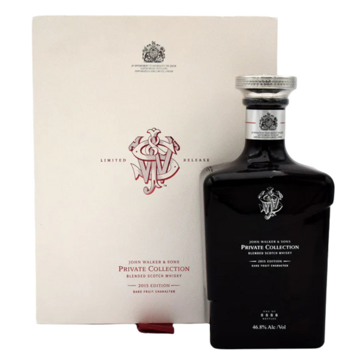 2015 John Walker & Sons Private Collection Rare Fruit Character Blended Scotch Whisky 750ml