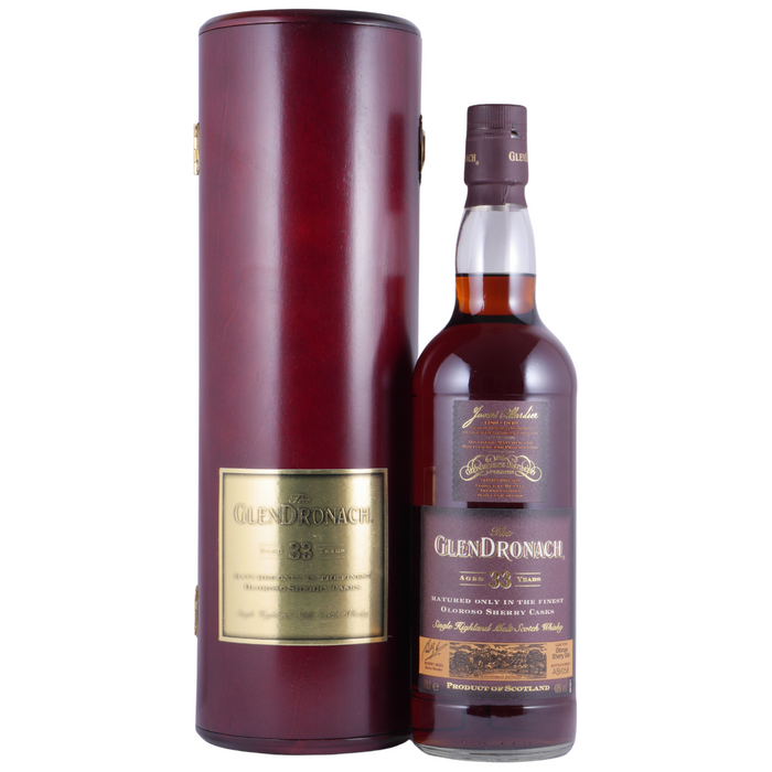 Glendronach Oloroso Sherry Butt 33 Year Old Single Malt Scotch Whisky