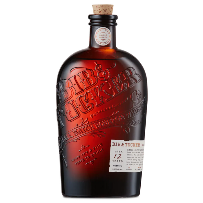 Bib & Tucker Single Barrel Select Small Batch 12 Year Old Bourbon Whisky