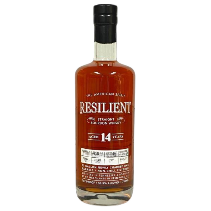 Resilient 14 Year Old Straight Bourbon Whisky