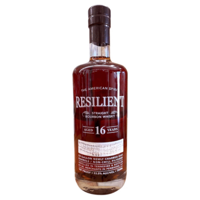 Resilient 16 Year Old Straight Bourbon Whisky