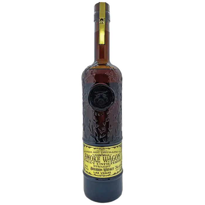 Smoke Wagon Uncut Unfiltered Straight Bourbon Whiskey 750ml