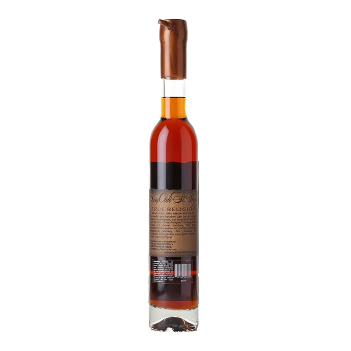 Very Olde St. Nick True Religion 17 Year Old Bourbon 375ml Back