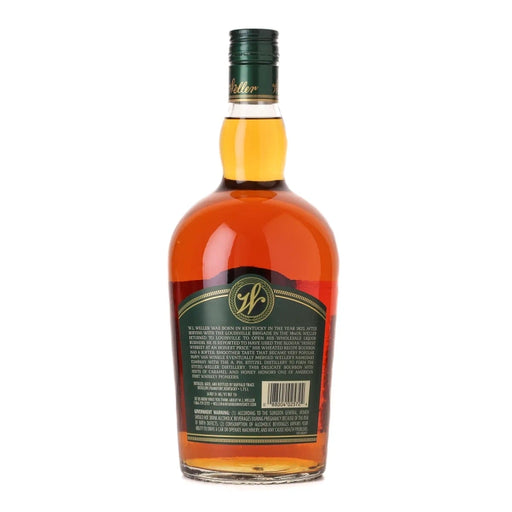 W. L. Weller Special Reserve Kentucky Straight Wheated Bourbon 1.75Lt Back