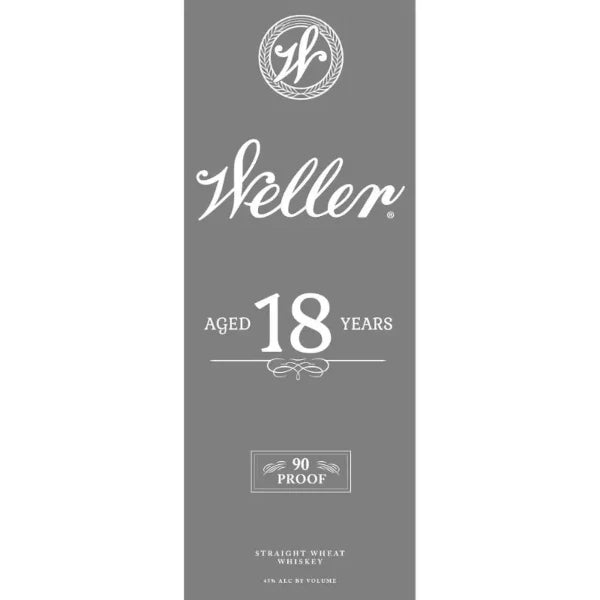 W. L. Weller 18 Year Old Kentucky Straight Wheated Bourbon Whiskey 750ml