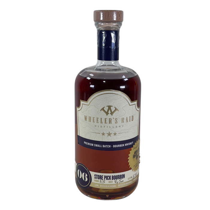 Wheeler's Raid Honey Cask Finish Store Pick Bourbon Whiskey 750ml