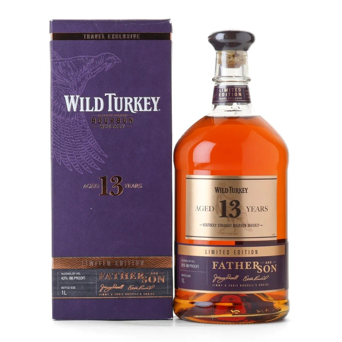 Wild Turkey Father & Son 13 Year Old Kentucky Straight Bourbon 1Lt Box