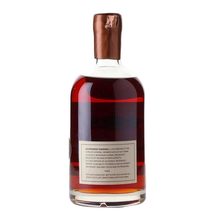 William Heavenhill 1st Edition Signature Barrel Strength Bourbon 750ml Back