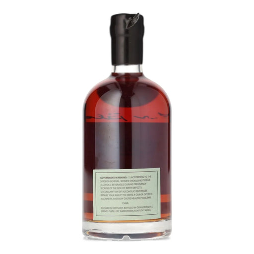 William Heavenhill 2nd Edition Signature Barrel Strength Bourbon 750ml Back