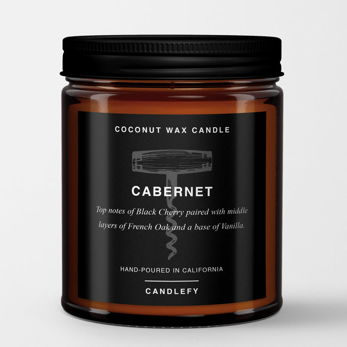 Cabernet Wine Candle