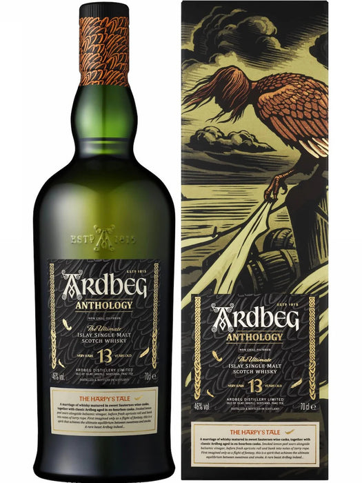 Ardbeg Anthology The Harpy's Tale 13 Year Old Single Malt Scotch Whisky 750ml