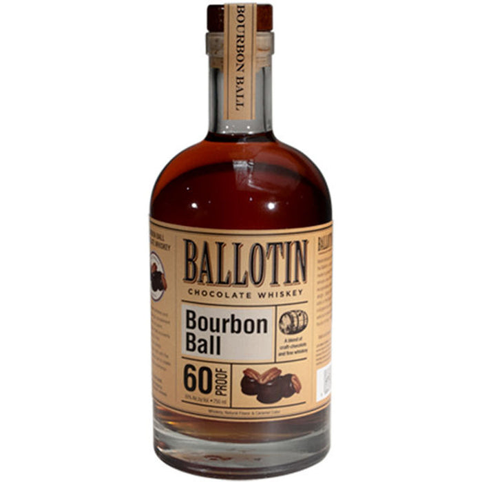 Ballotin Bourbon Ball Chocolate Whiskey 750ml