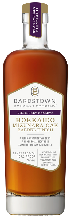 Bardstown Hokkaido Mizunara Oak Barrel Finish Kentucky Straight Bourbon Whiskey 375ml