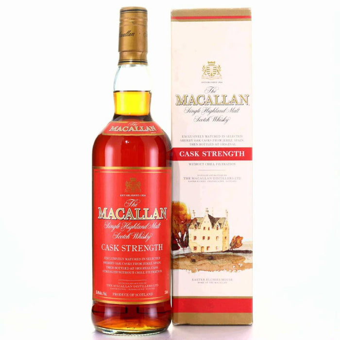 Macallan Cask Strength Red Label Single Malt Scotch Whisky 750ml