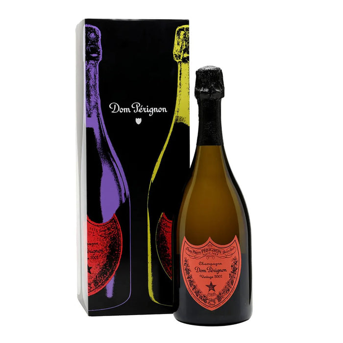 2002 Dom Perignon Andy Warhol Tribute Collection Red Label 750ml