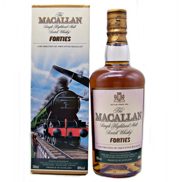 Macallan Travel Decades Series Forties Single Malt Scotch Whisky 500ml