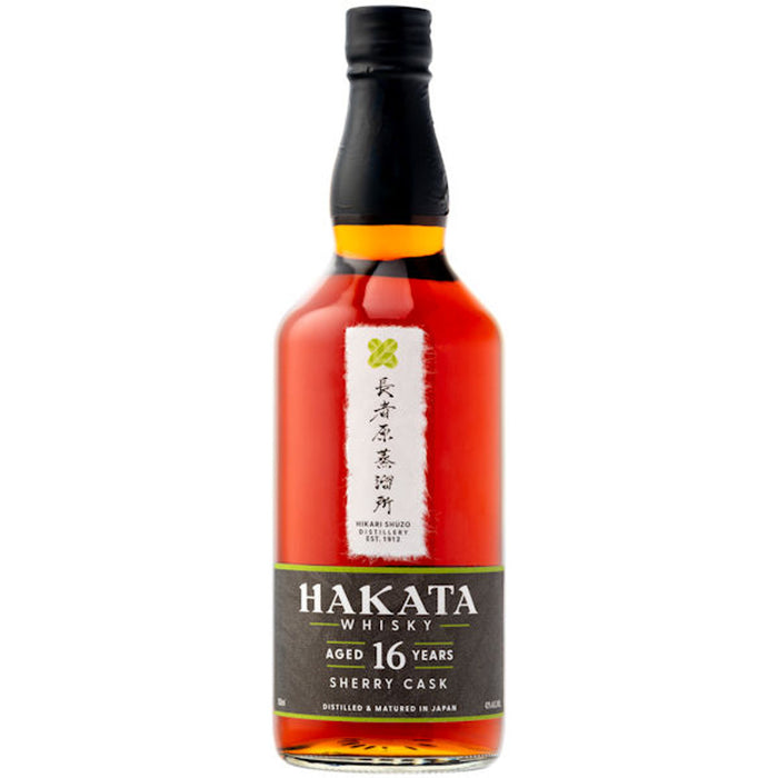 Hakata 16 Year Old Sherry Cask Finish Japanese Whisky 700ml