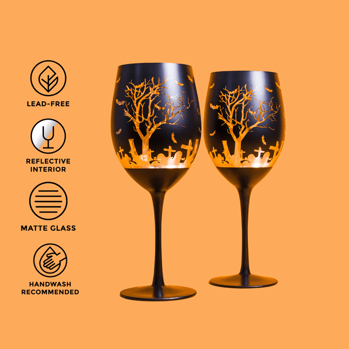 Halloween Wine Glasses