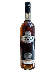 Nashville Barrel Single Barrel 7 Year Old Honey Casks Finished Straight Bourbon Whiskey 3750ml