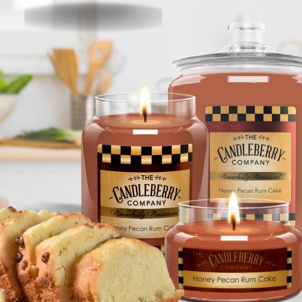 Honey Pecan Rum Cake™, Small Jar Candle (Collective)