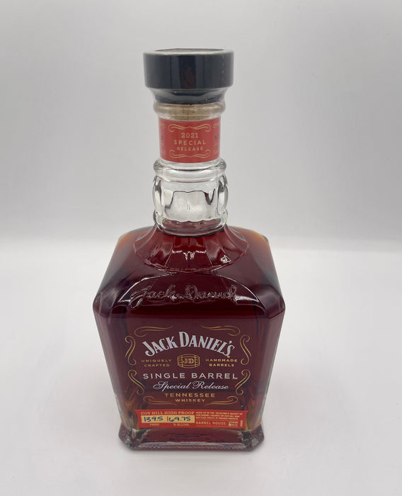 Jack Daniel's Single Barrel Special Release COY HILL Tennessee Whiskey 139.5 Proof Blue Ink