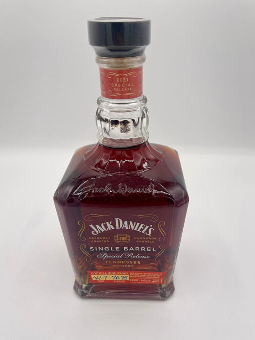 Jack Daniel's Single Barrel Special Release COY HILL Tennessee Whiskey 141.7 Proof Blue Ink