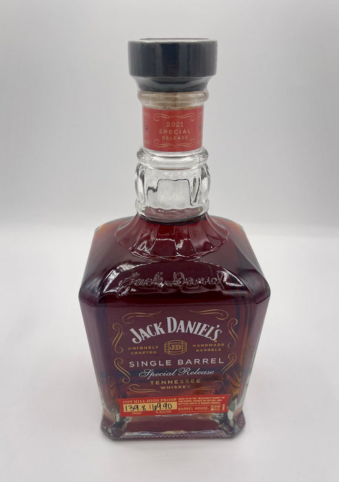 Jack Daniel's Single Barrel Special Release COY HILL Tennessee Whiskey 139.8 Proof Black Ink